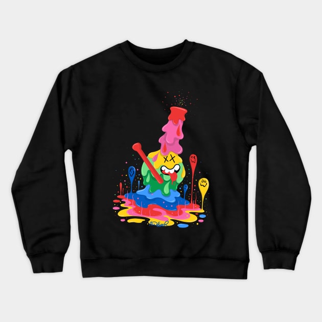 Trippy Crewneck Sweatshirt by ms_wearer